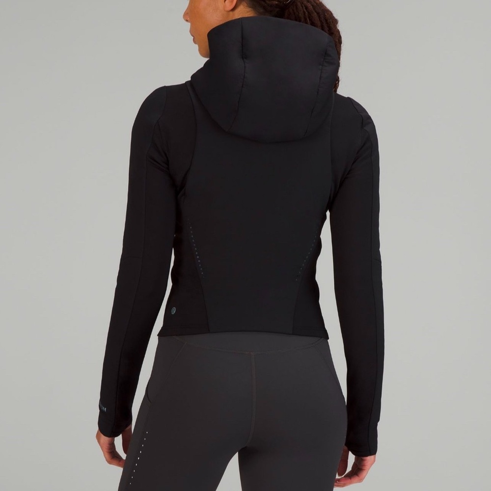 Lululemon Push Your Pace Jacket Black Size 8, NWT